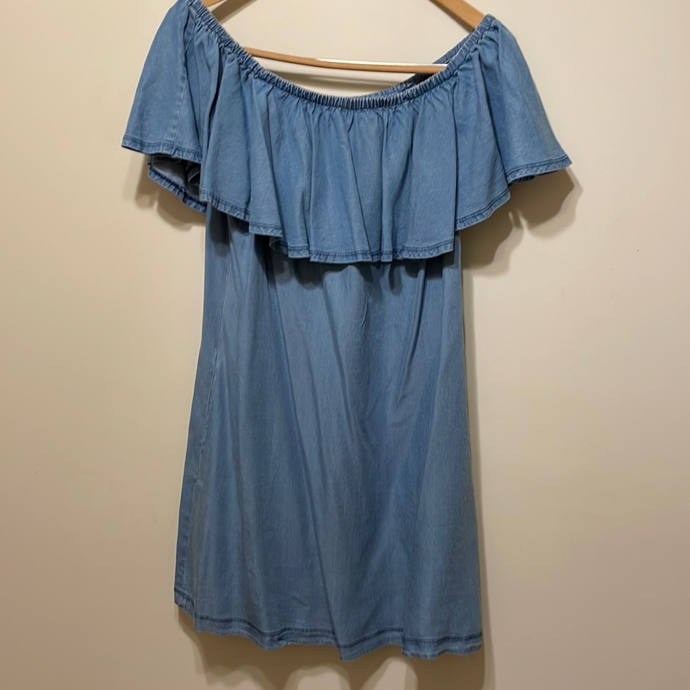 Denim dress